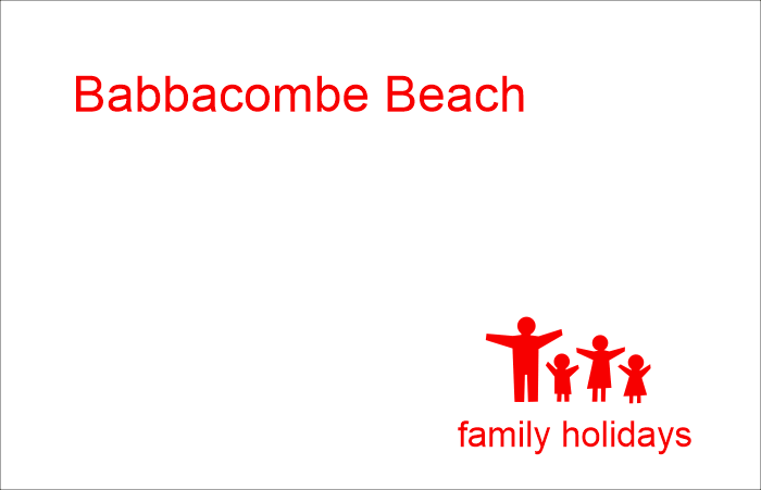 Babbacombe Beach, Babbacombe, Torquay, for things to do, and places to go whilst on a family camping holiday at Treacle Valley campsite near Torquay.