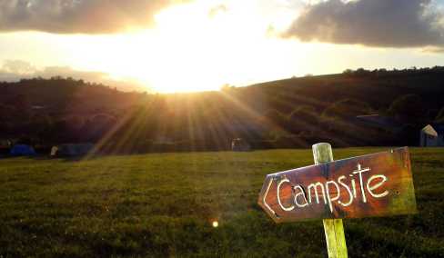 You can camp at Treacle Valley campsite from Easter through to the end of September. Treacle valley is permitted to open for camping and campers between Easter right through to the end of September.
