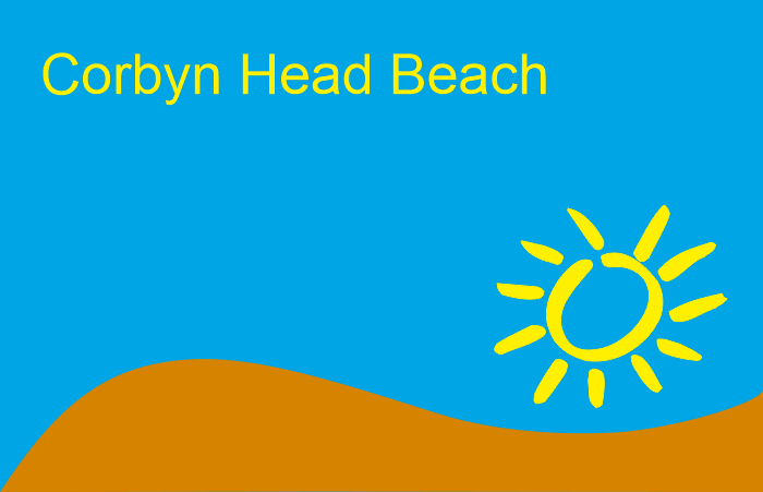 Corbyn Head Beach, Torquay. Information on Corbyn Head beach, Torquay in Torbay, Devon.