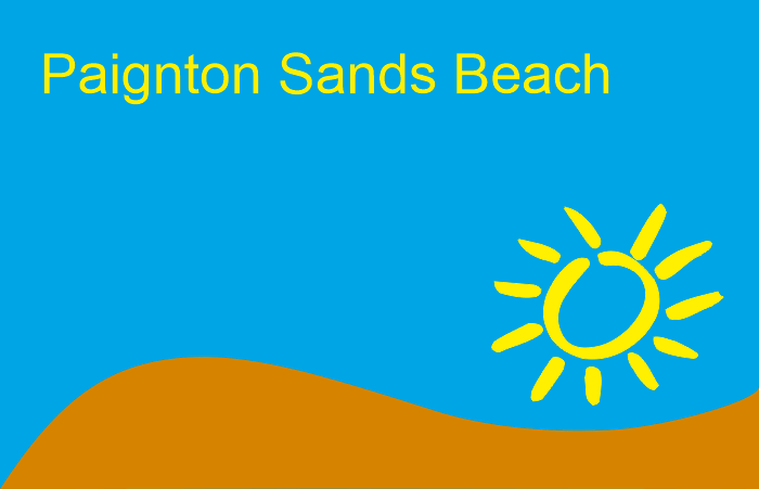 Paignton Sands Beach, Paignton. Information on Paignton Sands beach Paignton in Torbay, Devon.
