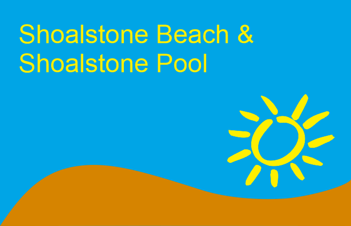Shoalstone Beach, Brixham. Information on Shoalstone beach Brixham in Torbay, Devon.