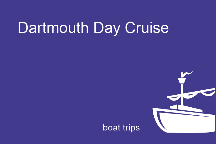 Dartmouth Day Cruise boat trip. Boat trips from Torquay. Fishing trips, ferry services, river cruises, day cruises, night cruises and excursions.