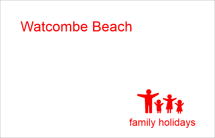 Watcombe beach is near Treacle Valley campsite. Things to do, and places to go for family camping holidays in Torquay.